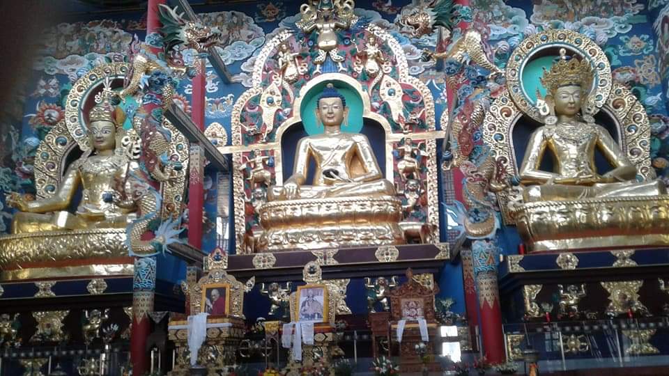 Namdroling Monastery Golden Temple